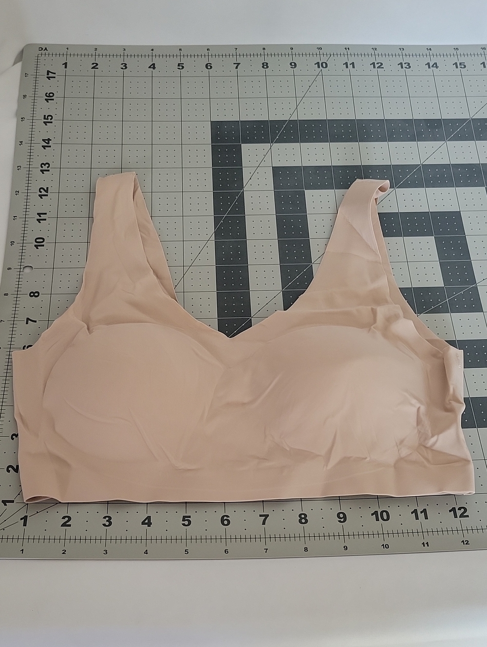 Seamless Wireless Comfort Bra - Nude Pink